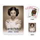 Carrie Fisher Princess leia - Playing Cards
