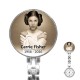 Carrie Fisher Princess leia - Stainless Steel Nurses Fob Watch