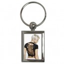Pink AKA Alecia Moore - Rectangle Keyring