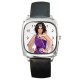Stacey Solomon - Silver Tone Square Metal Watch
