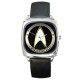 Star Trek Starfleet Command - Silver Tone Square Metal Watch