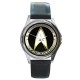 Star Trek Starfleet Command - Silver Tone Round Metal Watch