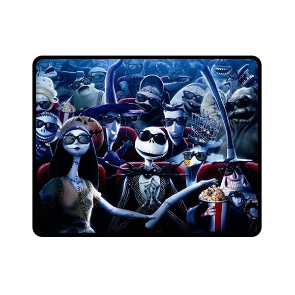 ... Nightmare Before Christmas - Medium Throw Fleece Blanket - Stars On