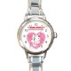 Hello Kitty - Round Italian Charm Watch