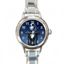 Jack Skellington The Nightmare Before Christmas - Round Italian Charm Watch