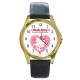 Hello Kitty - Gold Tone Metal Watch