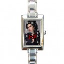 Amy Winhouse Signature - Rectangular Italian Charm Watch