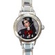 Amy Winhouse Signature - Round Italian Charm Watch