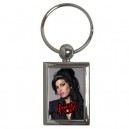Amy Winehouse Signature - Rectangle Keyring