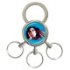 Amy Winehouse Signature - 3 Ring Keyring