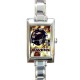 NFL Baltimore Ravens - Rectangular Italian Charm Watch