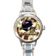 NFL Baltimore Ravens - Round Italian Charm Watch