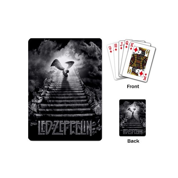 Led Zeppelin Stairway To Heaven Playing Cards Stars On Stuff