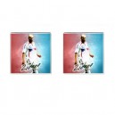 Zinadine Zidane - Cufflinks (Square)