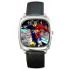 Lionel Messi - Silver Tone Square Metal Watch