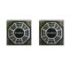 Lost Dharma - Cufflinks (Square)