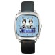 Jedward - Silver Tone Square Metal Watch