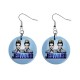 Jedward - Button Earrings