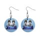 Jedward - Button Earrings