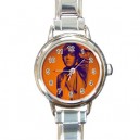 Justin Bieber - Round Italian Charm Watch
