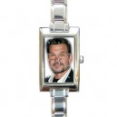 Patrick Swayze - Rectangular Italian Charm Watch