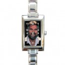 Kenny Rodgers - Rectangular Italian Charm Watch