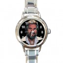 Kenny Rodgers - Round Italian Charm Watch