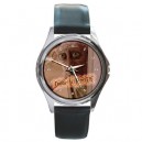 Harry Potter Dobby The House Elf - Silver Tone Round Metal Watch