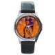 Justin Bieber - Silver Tone Round Metal Watch