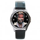 Kenny Rodgers - Silver Tone Round Metal Watch