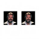 Kenny Rogers - Cufflinks (Square)