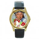 Roy Chubby Brown - Gold Tone Metal Watch