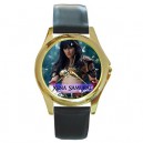 Xena Samurai - Gold Tone Metal Watch