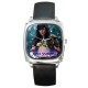 Xena Samurai - Silver Tone Square Metal Watch