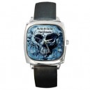 Final Destination - Silver Tone Square Metal Watch