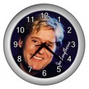 Joe Longthorne - Wall Clock (Silver)