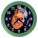 Joe Longthorne - Wall Clock (Silver)