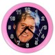 Joe Longthorne - Wall Clock (Silver)
