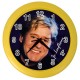 Joe Longthorne - Wall Clock (Silver)