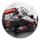 Jenson Button Signature - 5" Round Magnet