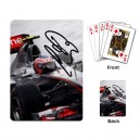 Jenson Button Signature - Playing Cards