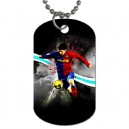 Lionel Messi - Double Sided Dog Tag Necklace