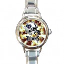 NFL Tennessee Titans - Round Italian Charm Watch