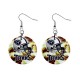 NFL Tennessee Titans- Button Earrings