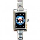 The Jam - Rectangular Italian Charm Watch