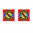 Captain Scarlet Spectrum - Cufflinks (Square)