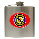 Captain Scarlet Spectrum - 6oz Hip Flask