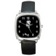 Jared Padalecki Supernatural - Silver Tone Square Metal Watch