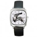 The Boondock Saints - Silver Tone Square Metal Watch