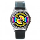 Captain Scarlet Spectrum - Silver Tone Round Metal Watch